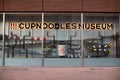 Cup Noodles Museum Front display, brand of instant cup noodle ramen manufactured by Nissin